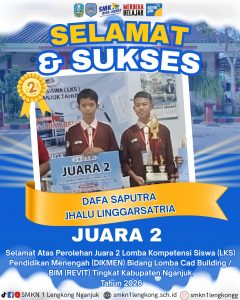 Juara 2 LKS CAD Building 2026